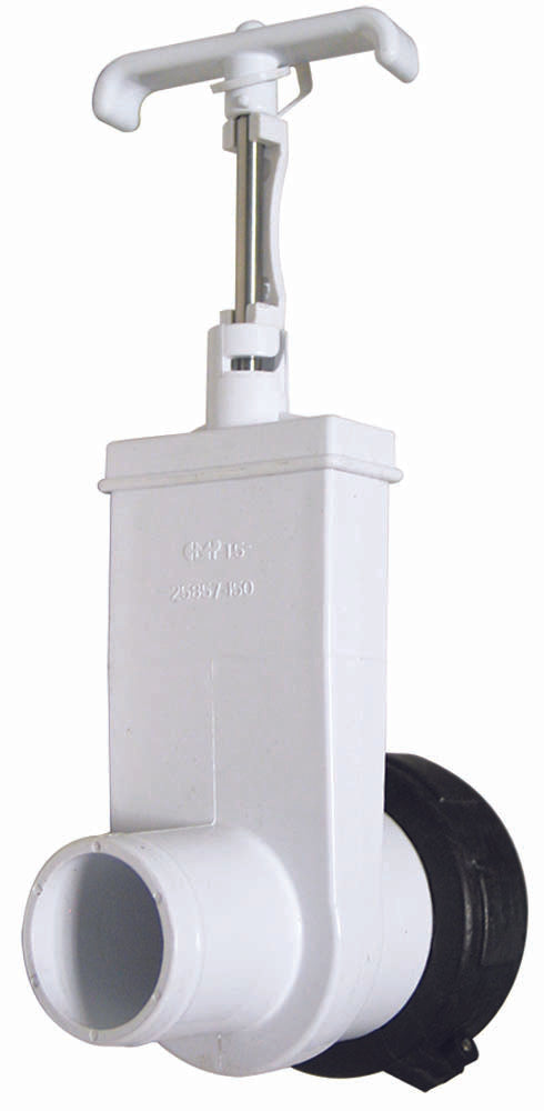 CMP-25857-150-000-Hydroseal Locking Slice Valve 1.5" Split Nut x 1.5" Hose Adapter