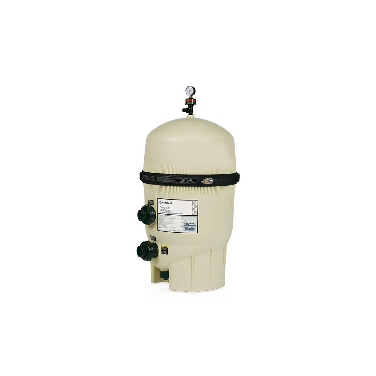 Pentair Quad 100 DE Filter use 261050 Valve & DE Media