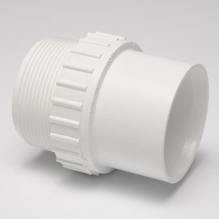 PVC 433-010 PVC Fitting Male Fitting Adapter 1" SPG x 1" MIPT