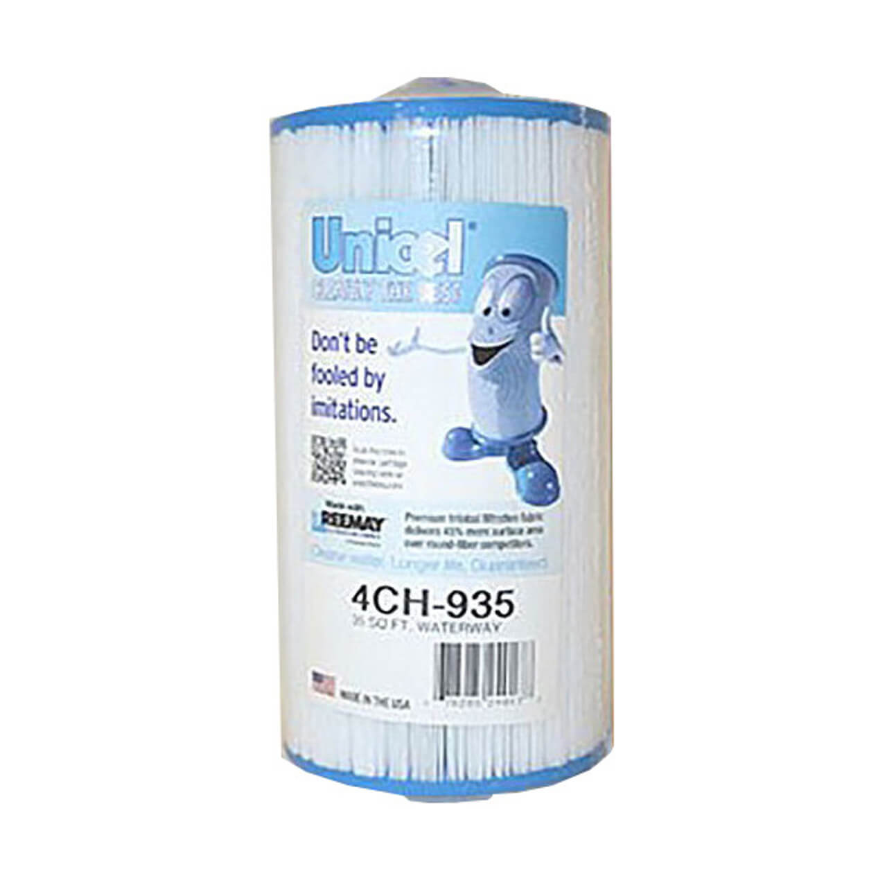 Unicel 4CH-935AM 35 Sq. Ft Waterway 3Oz Cartridge Filter Master/Nordic Spas Anti-Microbial