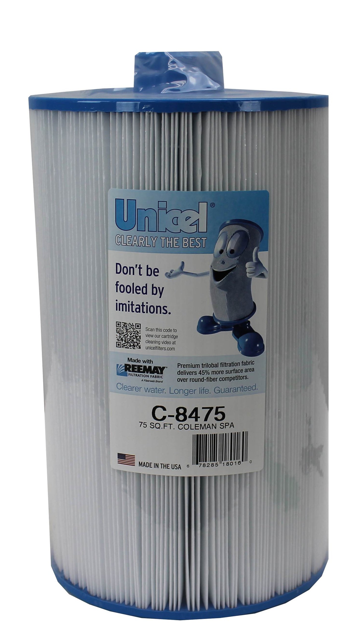 Unicel Filters C-8475 75 SQ.FT. COLEMAN/MAAX SPA Filter Cartridge