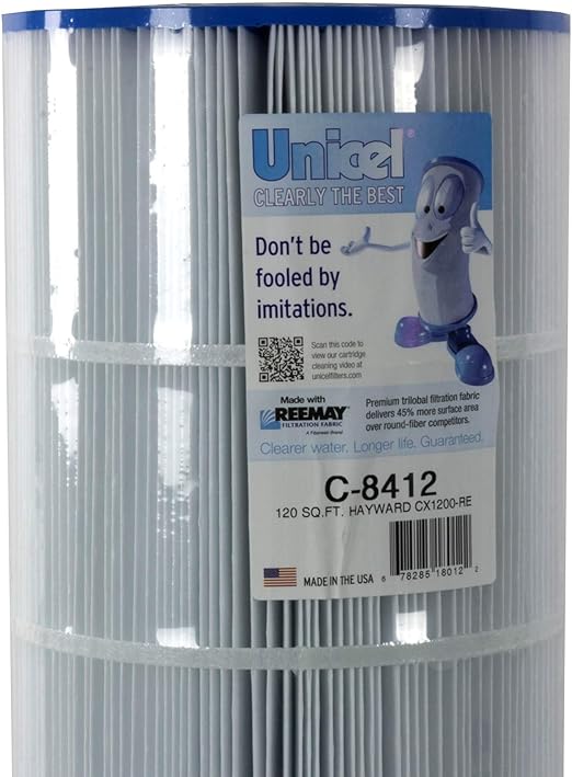 Unicel c-8412 120 Sq.Ft. Cx1200-Re/Ww Pro Clean Cartridge Filter