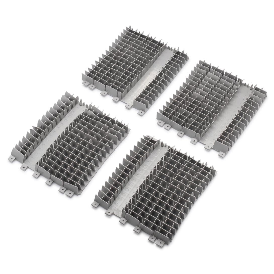 Maytronics 6101656-R4 Brush - Grey (Set Of 4)