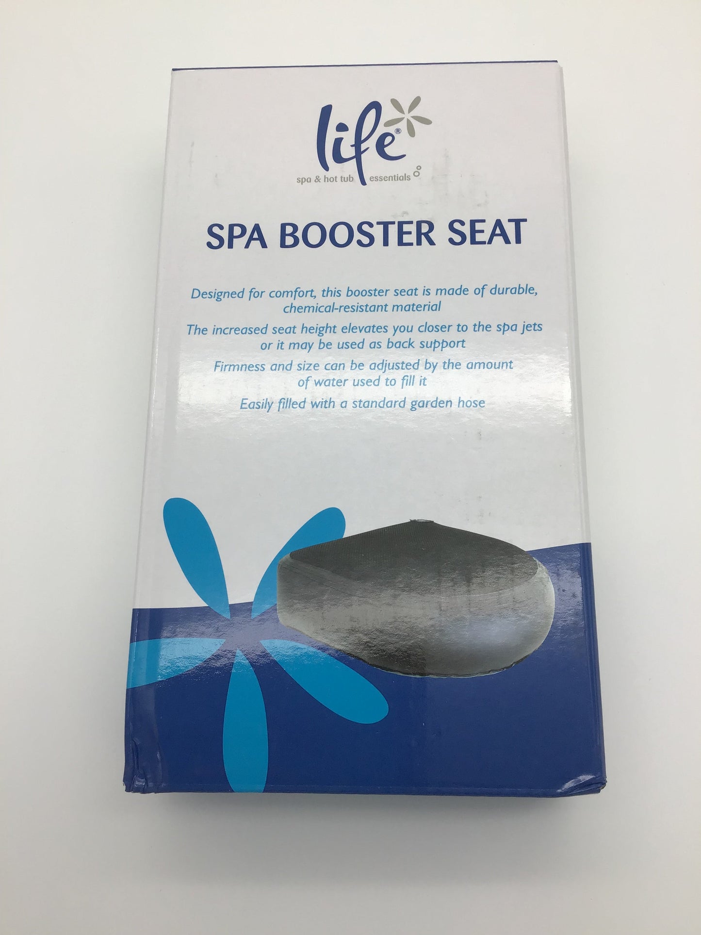 Life Spa LSS220 Spa & Hot Tub Booster Seat, 13" x 14", Dark Gray