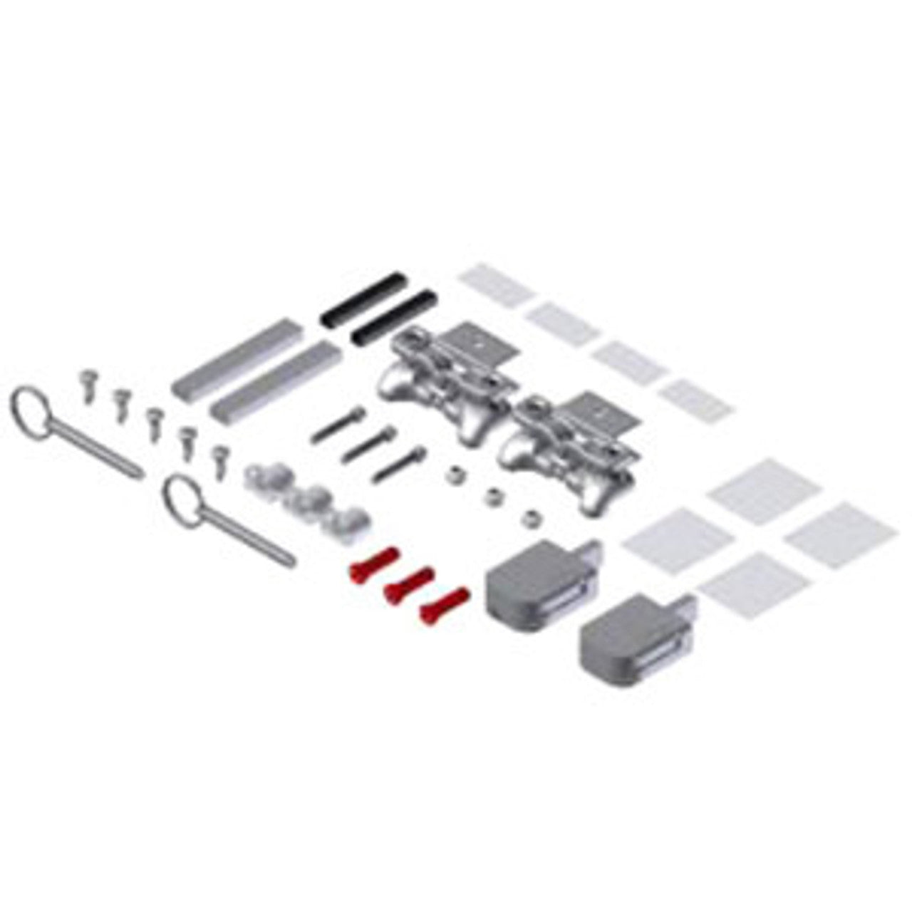 PCS UTO2500 Under Track Installation Kit for PCS 55031 Retain Track, Inc. Guides/Pulleys