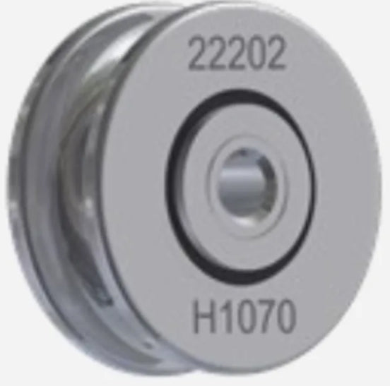 H1070 - Coverstar Universal Automatic Pool Cover Pulley Double Row Ball Bearings - .250"
