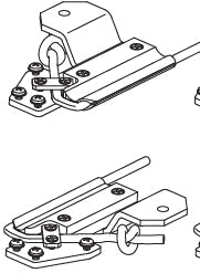 Cover-Pools 060098 Pre-2015 UnderTrack QA Rope Kit (Gliders, Ropes, Brackets)