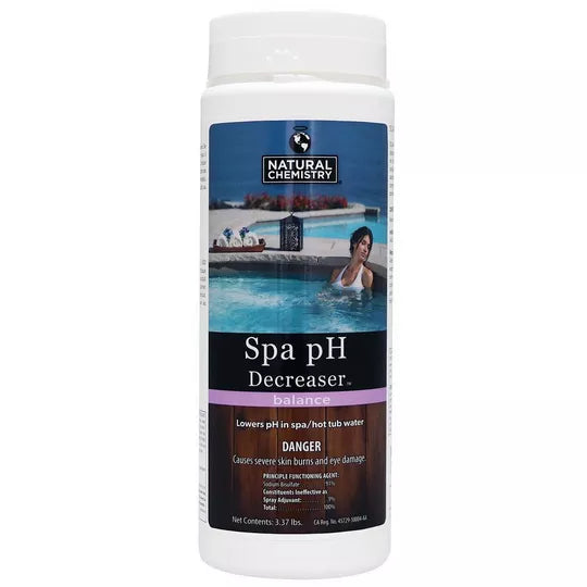 Natural Chemistry 14203NCM Spa pH Decreaser 3.37lb Bottle