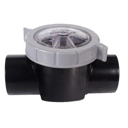 CMP 25830-200-000 Check Valve, Thread-On Lid Serviceable 2# 2" Socket x 2.5" Spigot Black