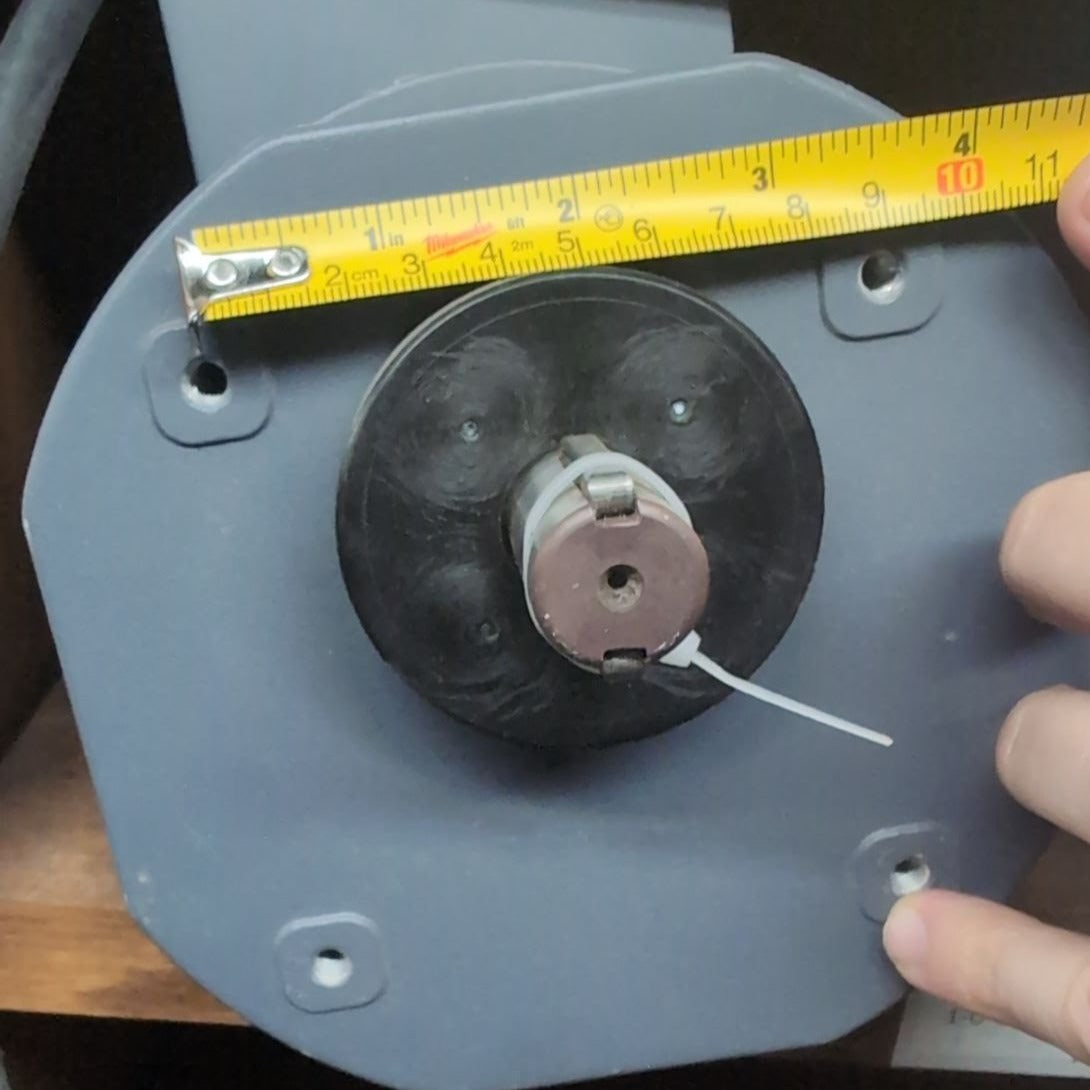 E1088 - Coverstar Bison Electric Auto Cover Motor (E2000 115V Latham Sealed Ss Motor)