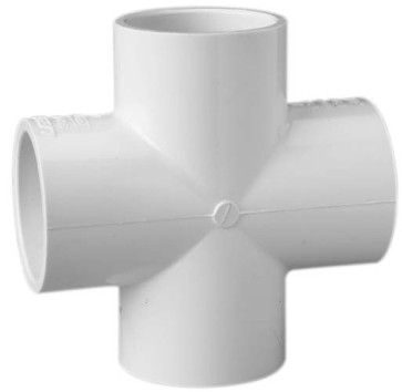 PVC 420-040 4"PVC Cross