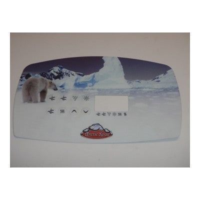 PAK-114201 - Arctic - Overlay For Topside Control For Global Eco Pak Pre-2019 Arctic Tsc-80