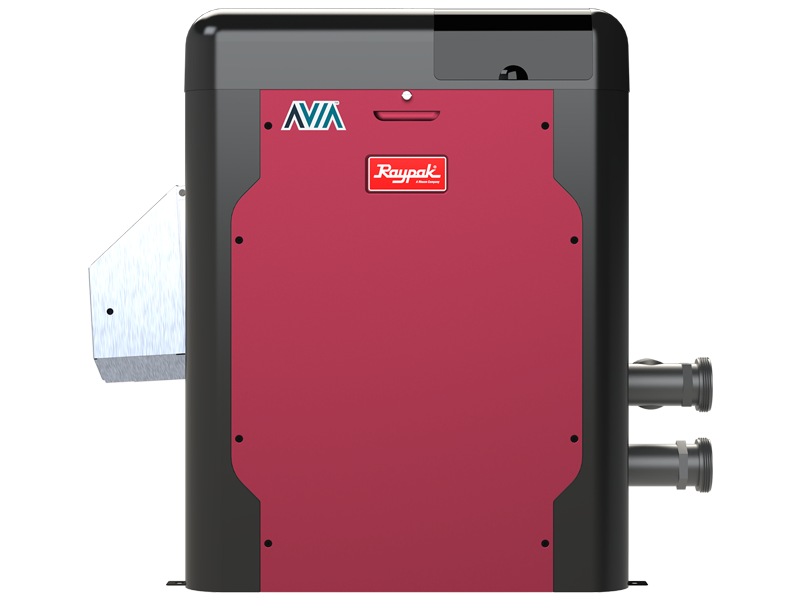 Raypak Heater 404 Natural, Avia, Wi-Fi Enabled, Polymer Header, Copper Exchanger