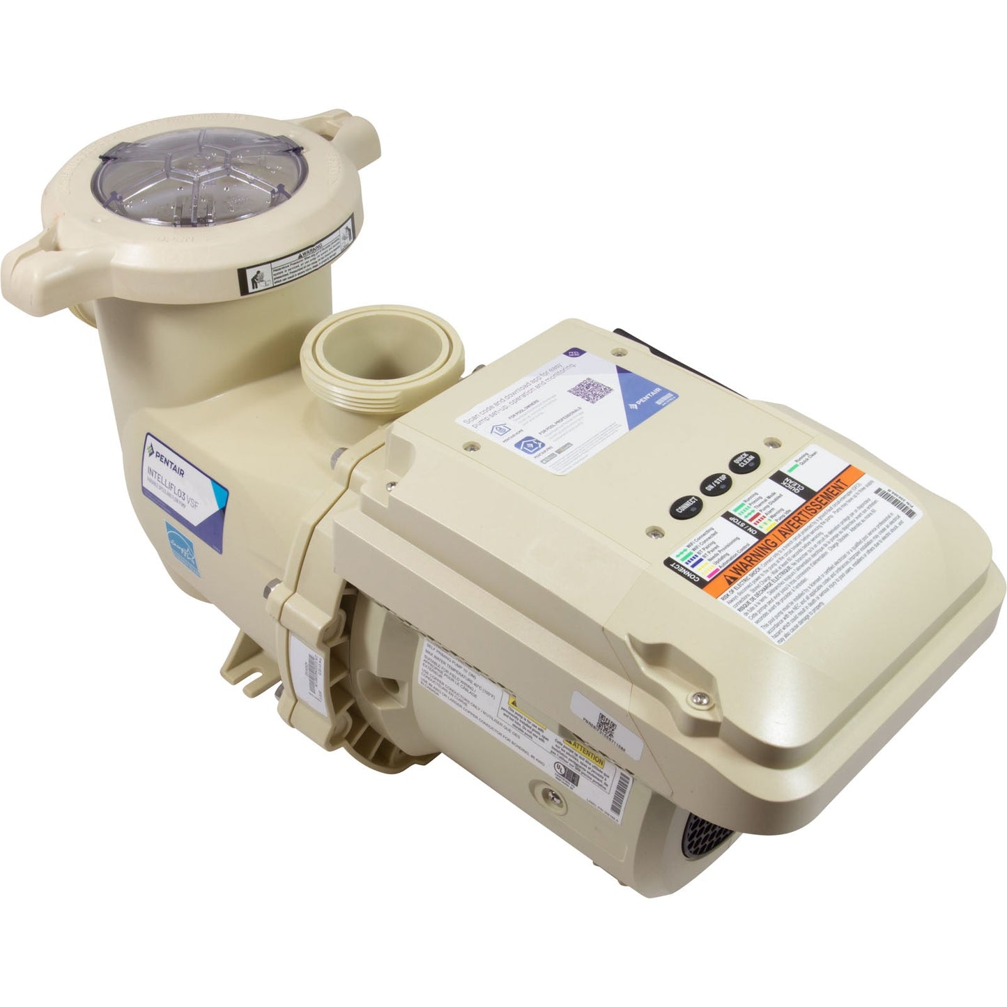 Pentair 011075 Intelliflo3 VSF Variable Speed & Flow Pump 3HP 230V 2" Ports