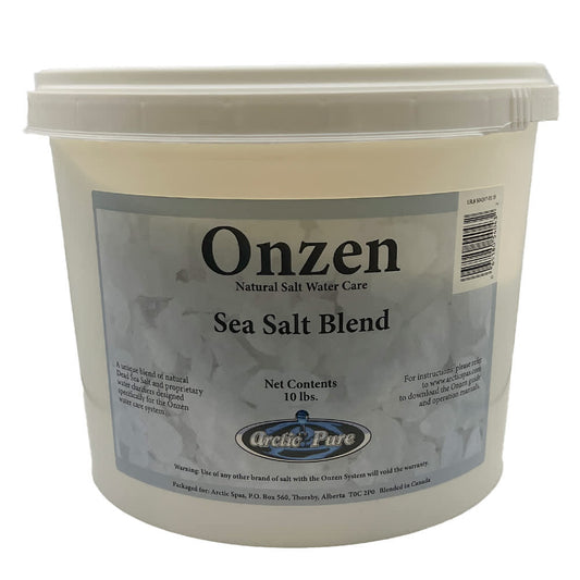 Arctic Spas 954043 Onzen Sea Salt Blend, Salt Formulated for Arctic Spa Boy & Onzen, 10# Bkt, Arctic Ideal Salt~2200-2500ppm
