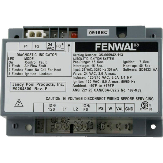 Zodiac R0456900 Ignition Control Transformer
