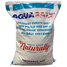 Aqua Salt Food Grade High-Quality Pool Salt For Swimming Pools, 40# Bag